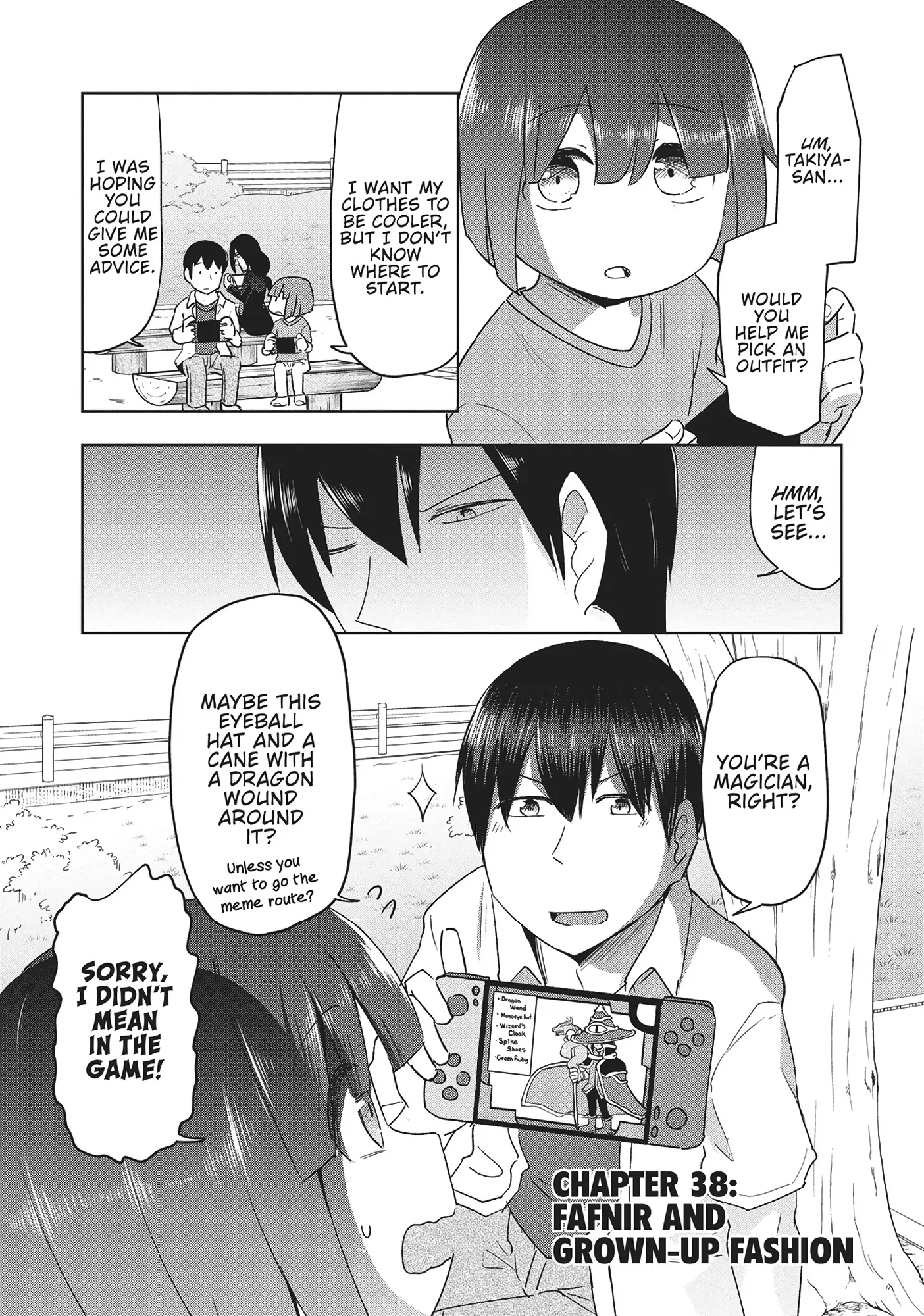 Kobayashi-san Chi no Maid Dragon: Okomorigurashi no Fafnir Chapter 38 - Page 1