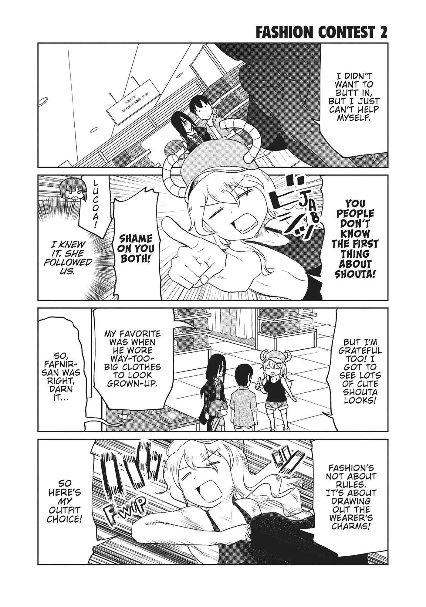 Kobayashi-san Chi no Maid Dragon: Okomorigurashi no Fafnir Chapter 38 - Page 9