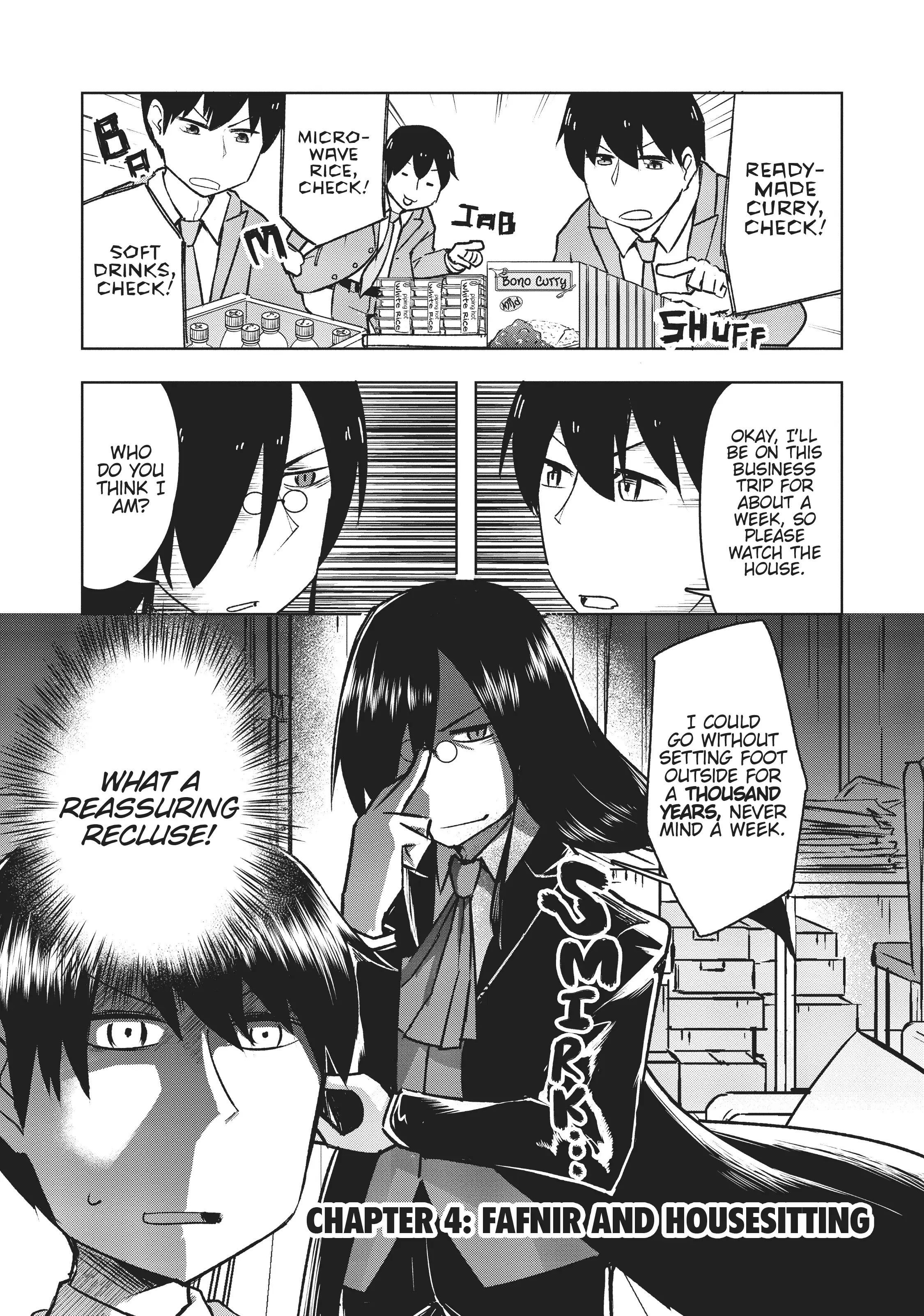 Kobayashi-san Chi no Maid Dragon: Okomorigurashi no Fafnir Chapter 4 - Page 1