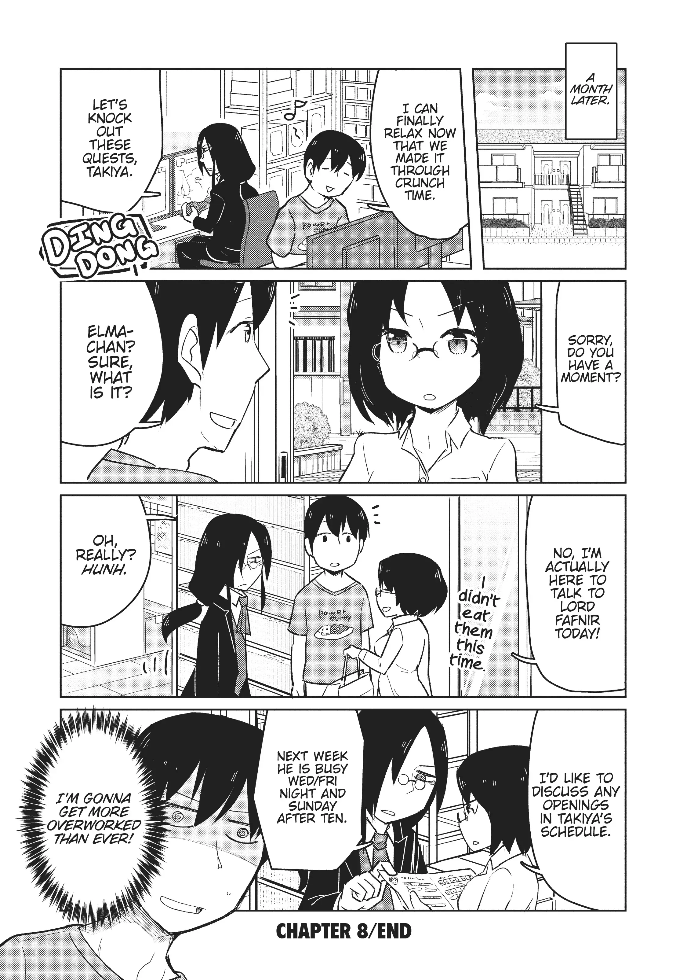 Kobayashi-san Chi no Maid Dragon: Okomorigurashi no Fafnir Chapter 8 - Page 12