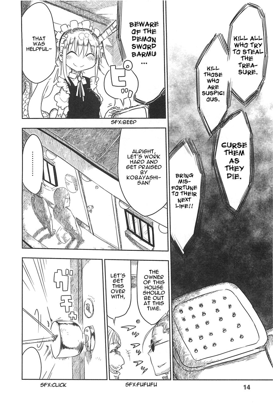 Kobayashi-san Chi no Maid Dragon Chapter 1 - Page 12