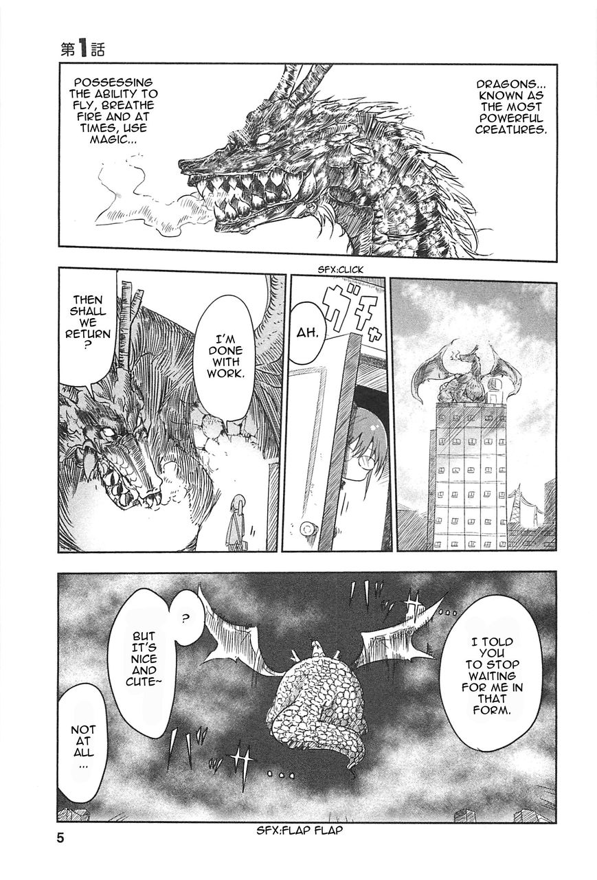 Kobayashi-san Chi no Maid Dragon Chapter 1 - Page 3
