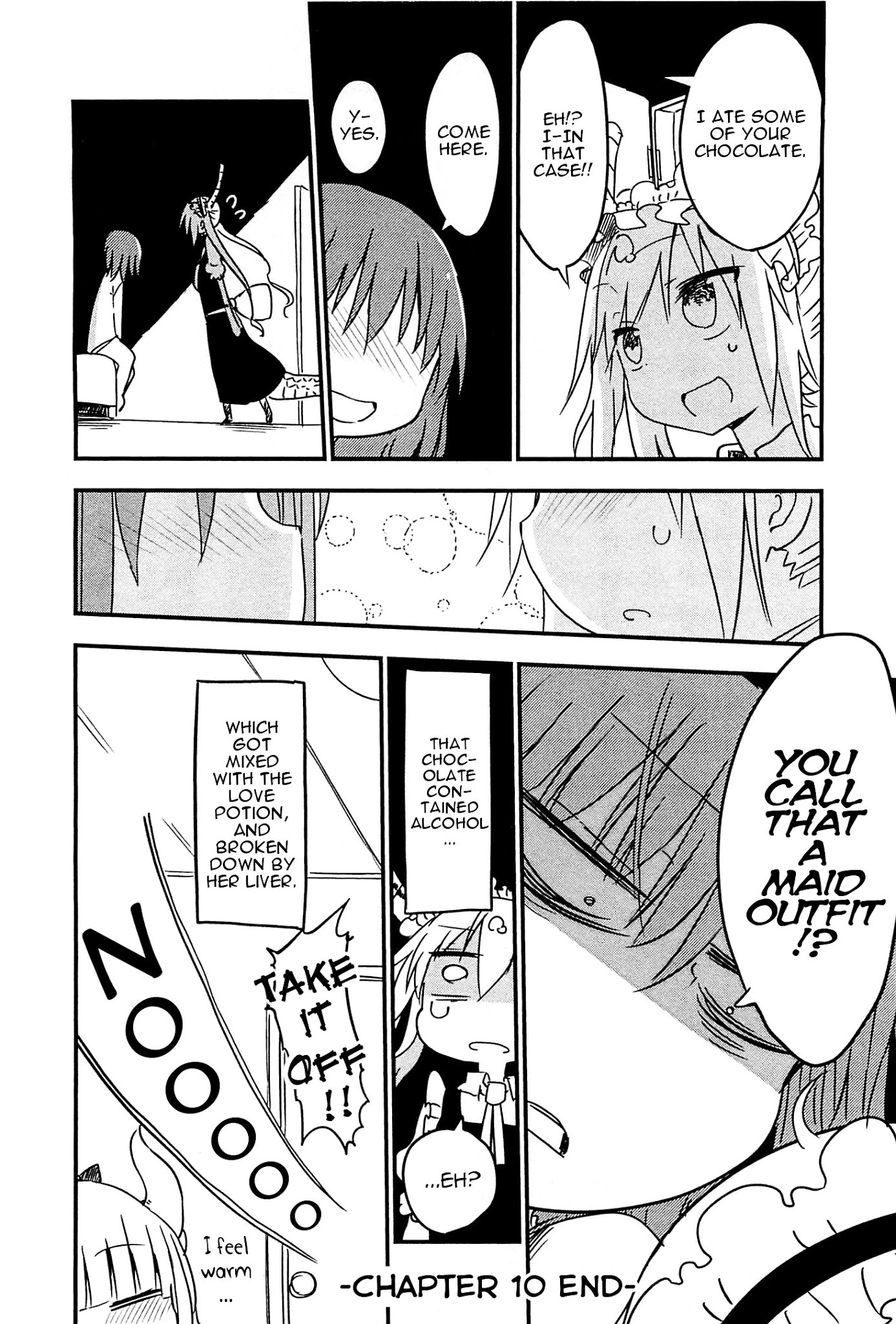 Kobayashi-san Chi no Maid Dragon Chapter 10 - Page 12