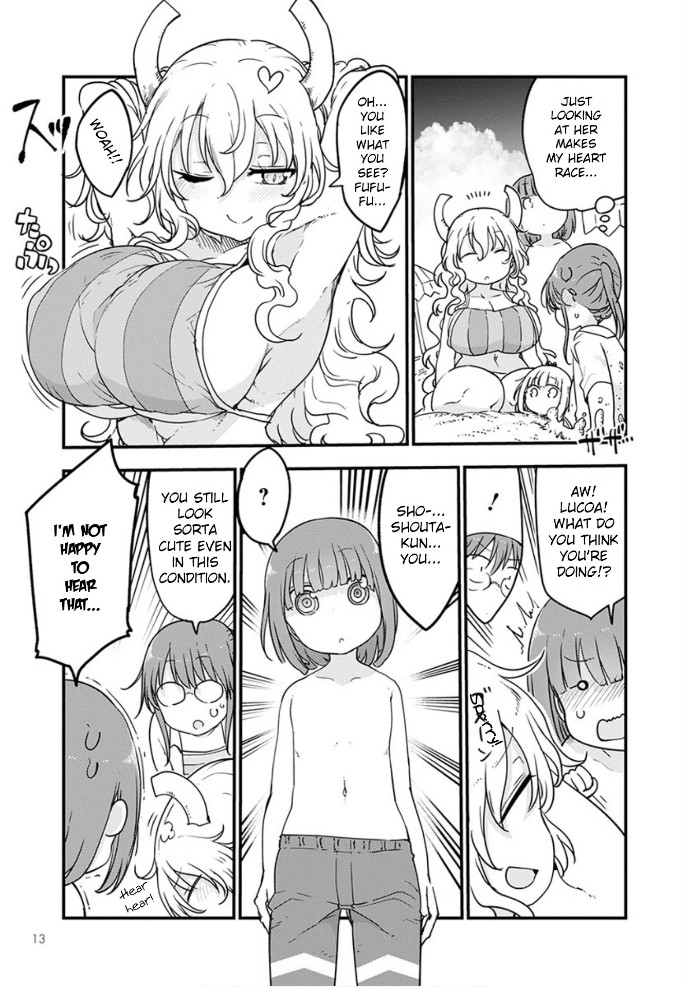 Kobayashi-san Chi no Maid Dragon Chapter 100 - Page 9