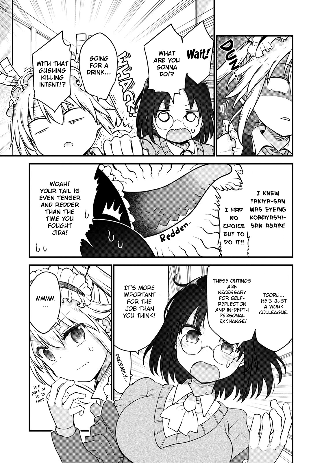Kobayashi-san Chi no Maid Dragon Chapter 119 - Page 3