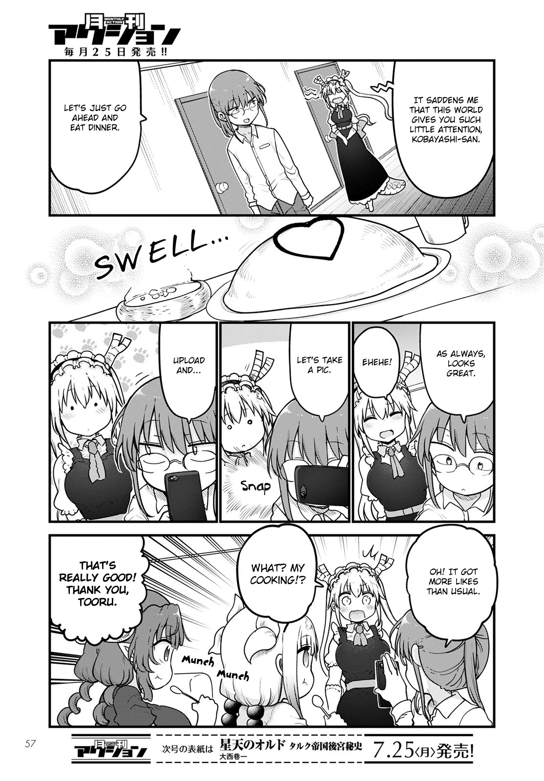 Kobayashi-san Chi no Maid Dragon Chapter 121 - Page 3