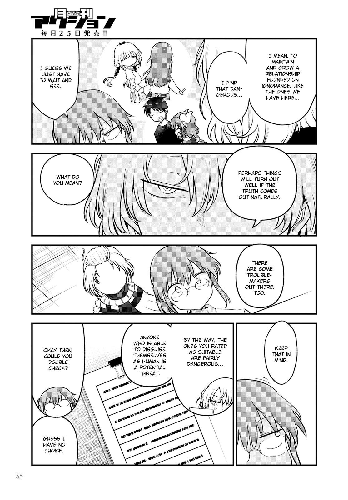 Kobayashi-san Chi no Maid Dragon Chapter 128 - Page 13