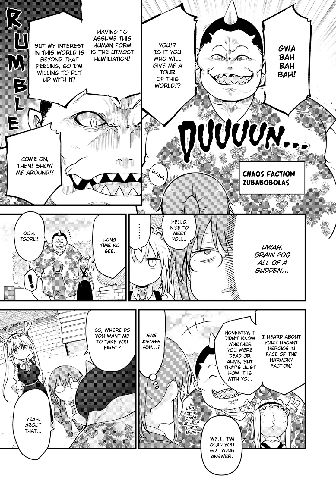 Kobayashi-san Chi no Maid Dragon Chapter 128 - Page 3