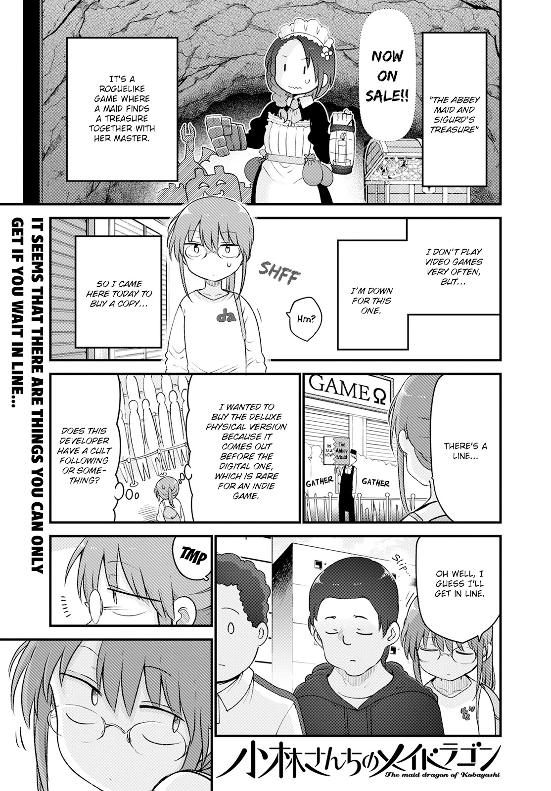 Kobayashi-san Chi no Maid Dragon Chapter 129 - Page 1