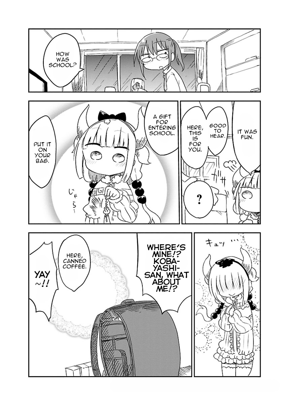 Kobayashi-san Chi no Maid Dragon Chapter 13 - Page 12
