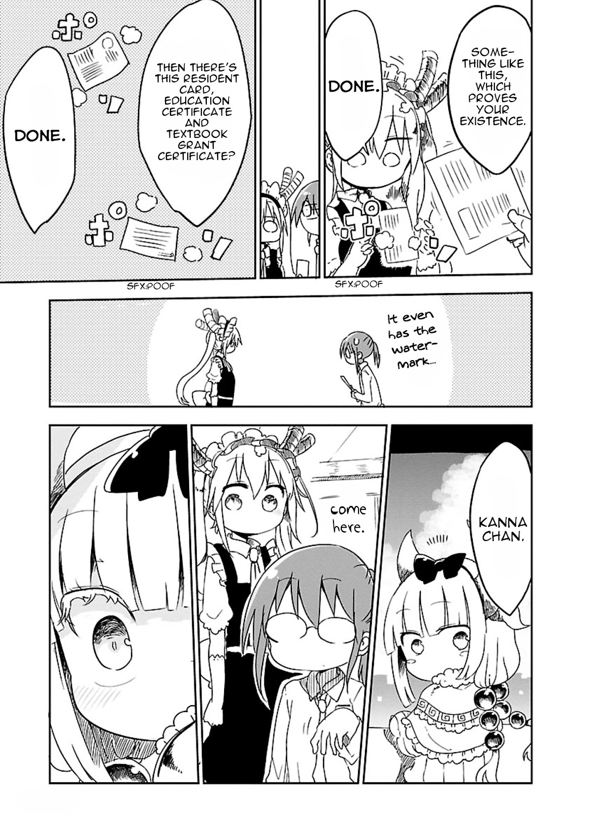 Kobayashi-san Chi no Maid Dragon Chapter 13 - Page 3