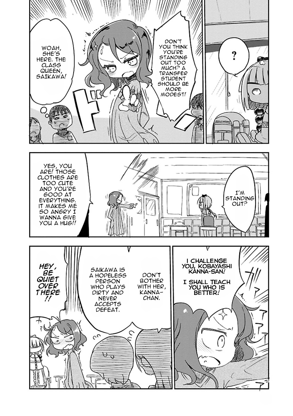 Kobayashi-san Chi no Maid Dragon Chapter 13 - Page 8