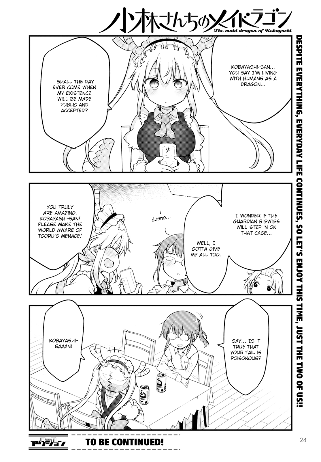 Kobayashi-san Chi no Maid Dragon Chapter 132 - Page 14