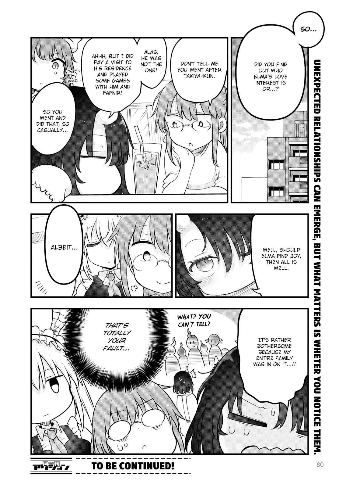 Kobayashi-san Chi no Maid Dragon Chapter 133 - Page 14