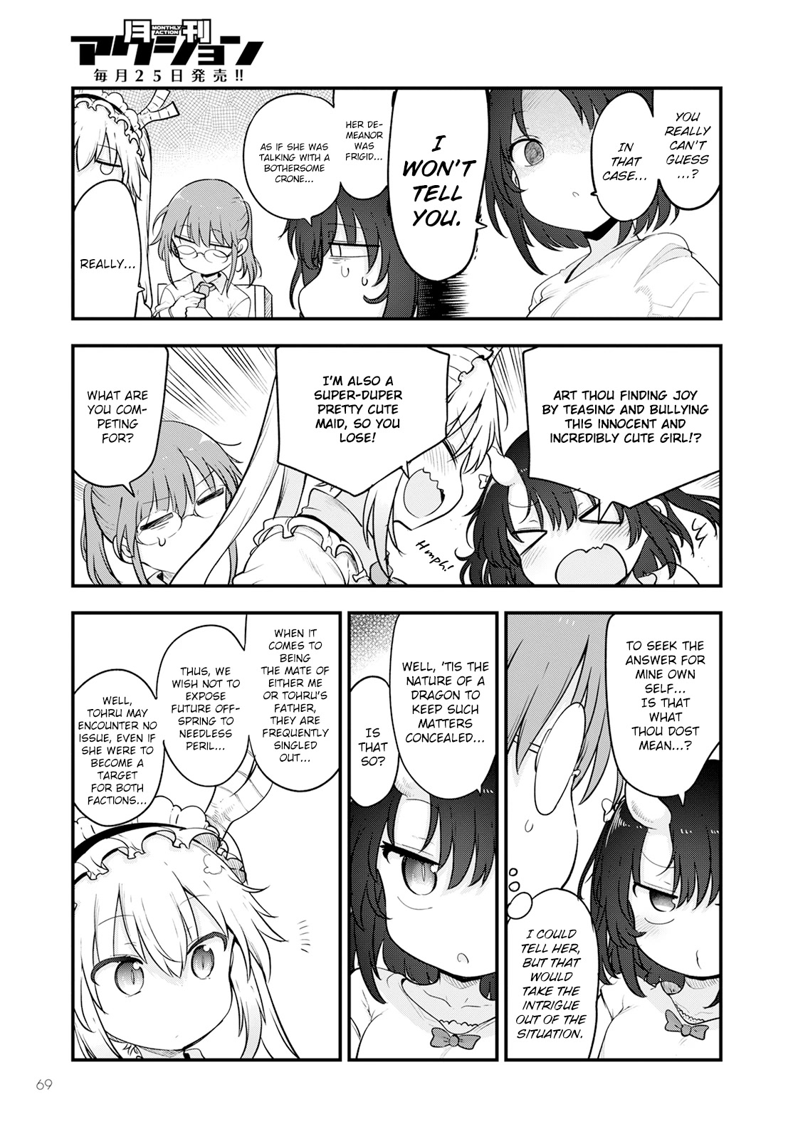 Kobayashi-san Chi no Maid Dragon Chapter 133 - Page 3