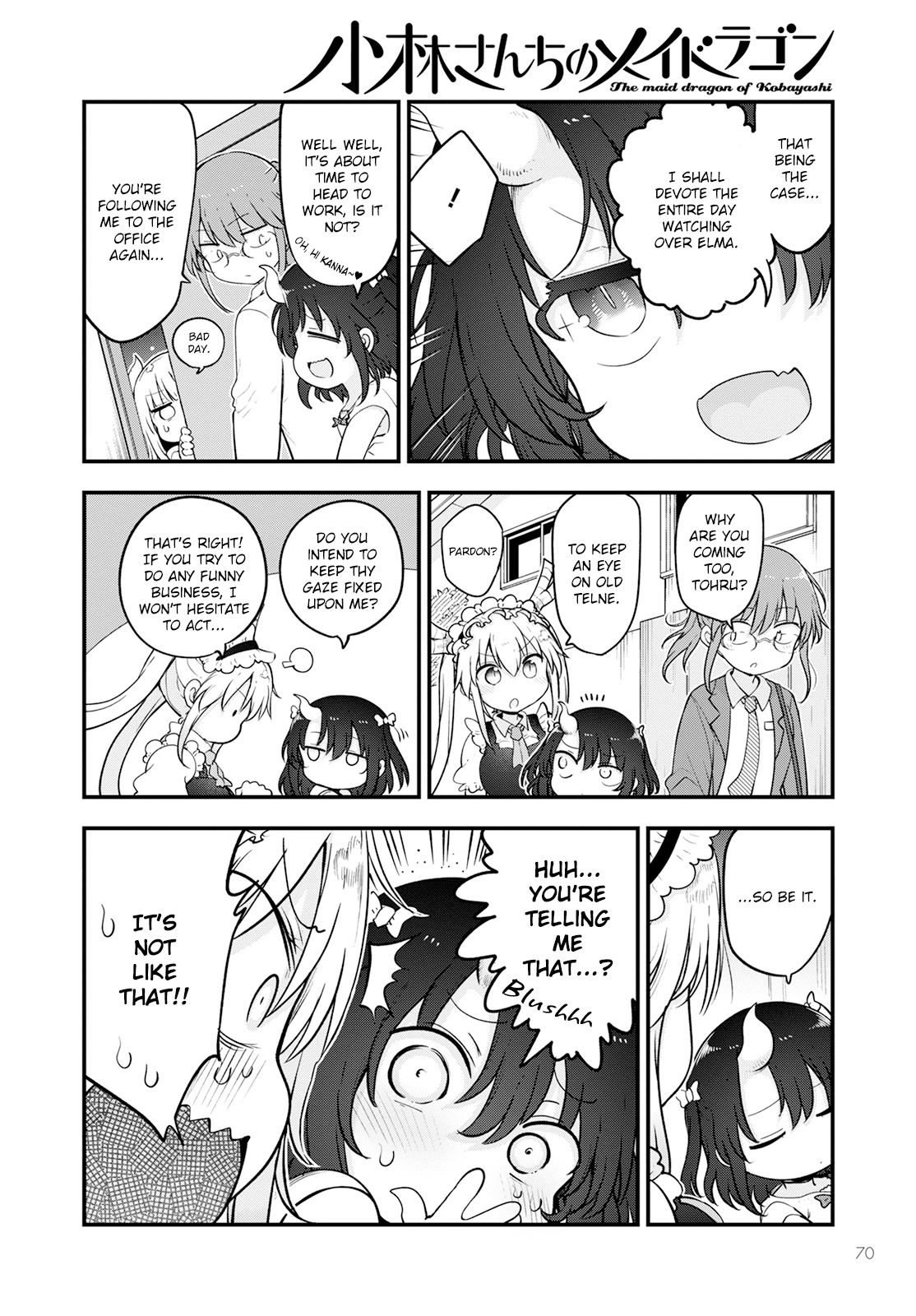 Kobayashi-san Chi no Maid Dragon Chapter 133 - Page 4