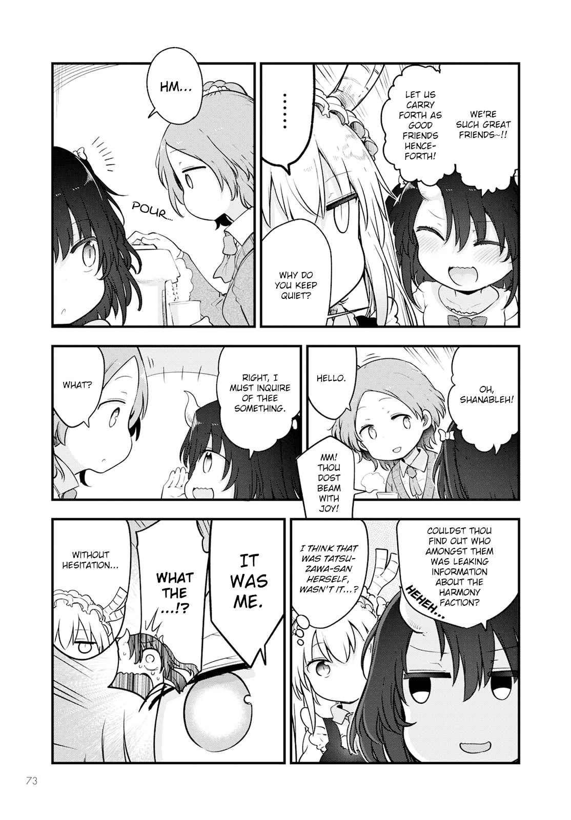 Kobayashi-san Chi no Maid Dragon Chapter 133 - Page 7