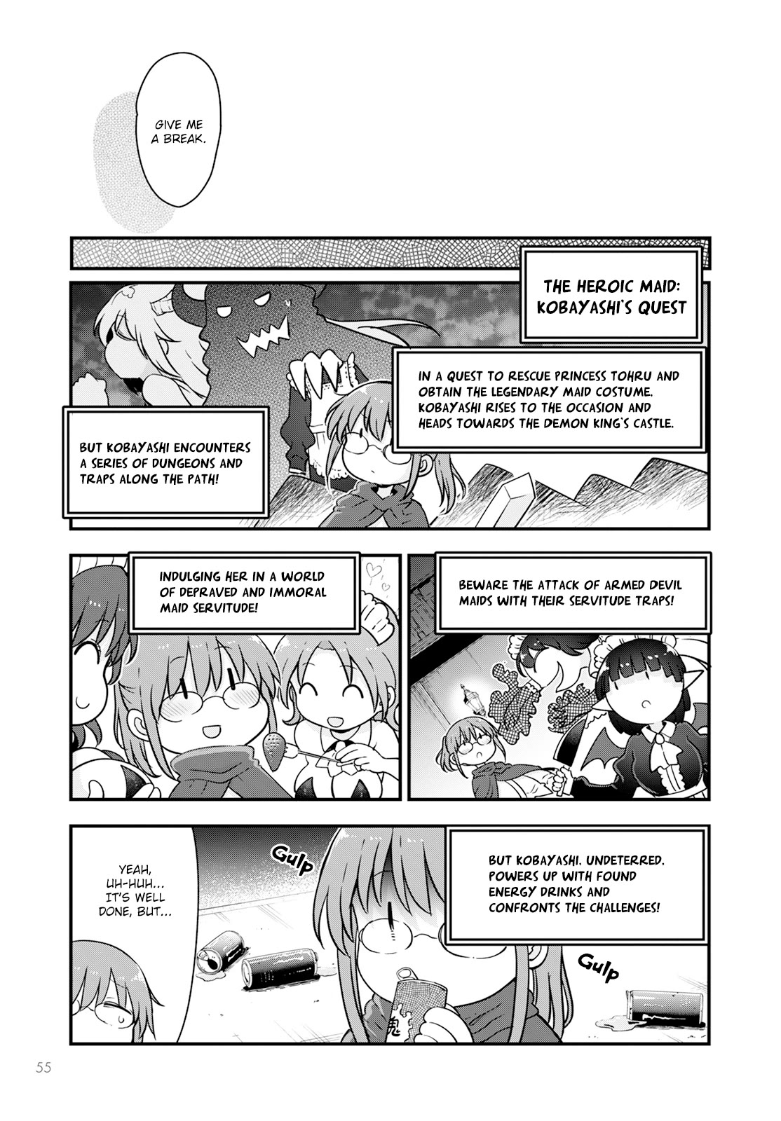 Kobayashi-san Chi no Maid Dragon Chapter 136 - Page 13