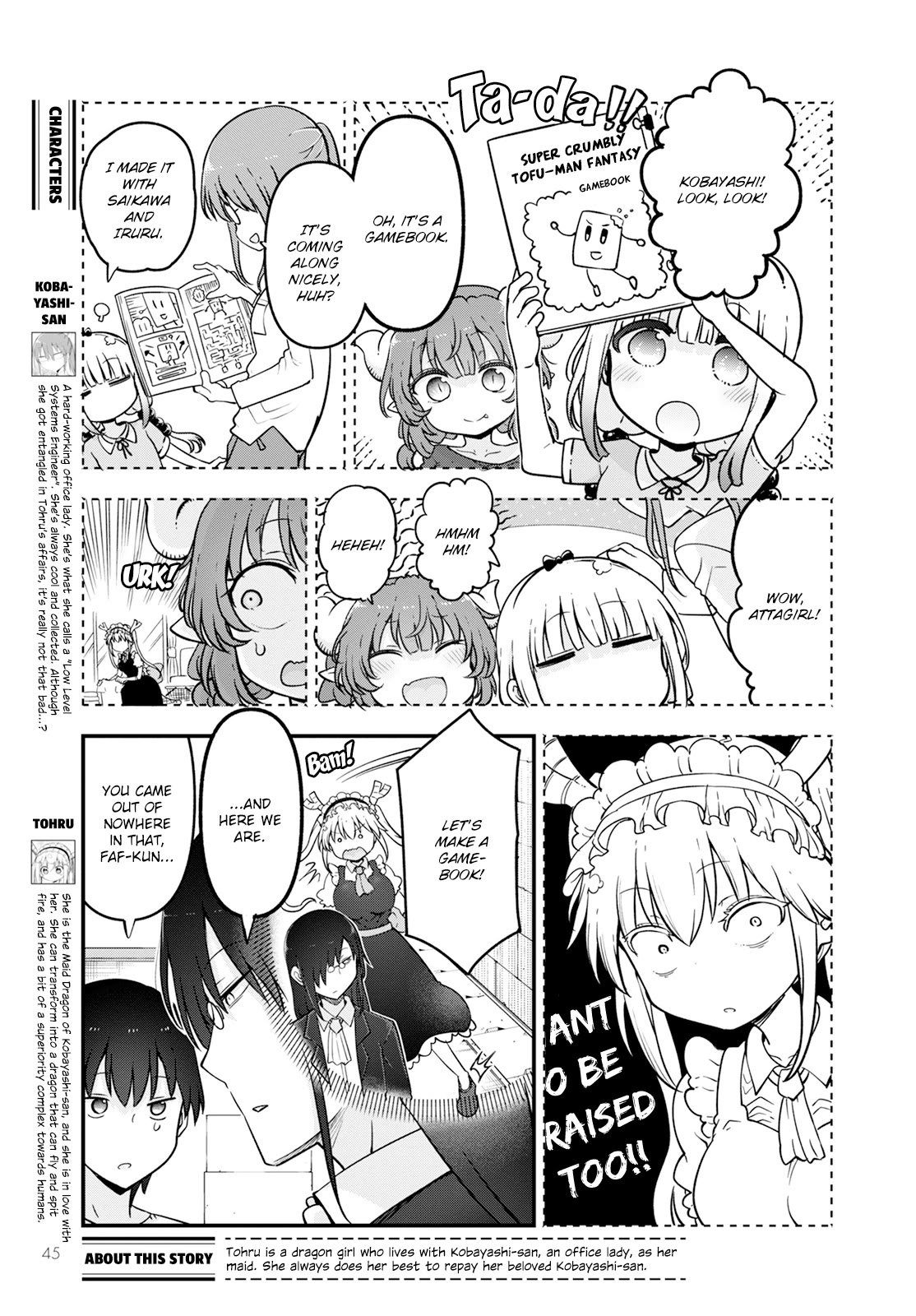 Kobayashi-san Chi no Maid Dragon Chapter 136 - Page 3