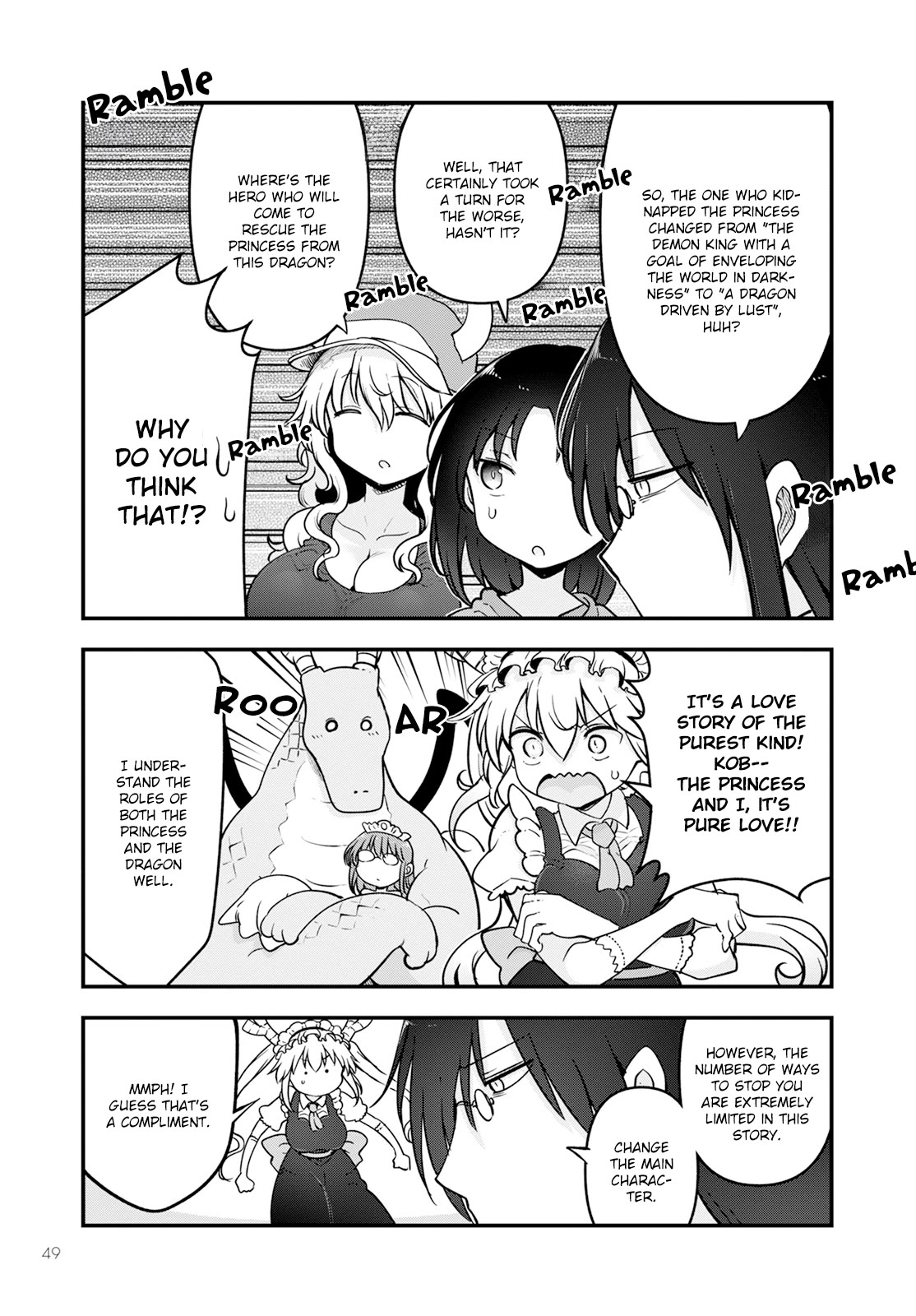 Kobayashi-san Chi no Maid Dragon Chapter 136 - Page 7