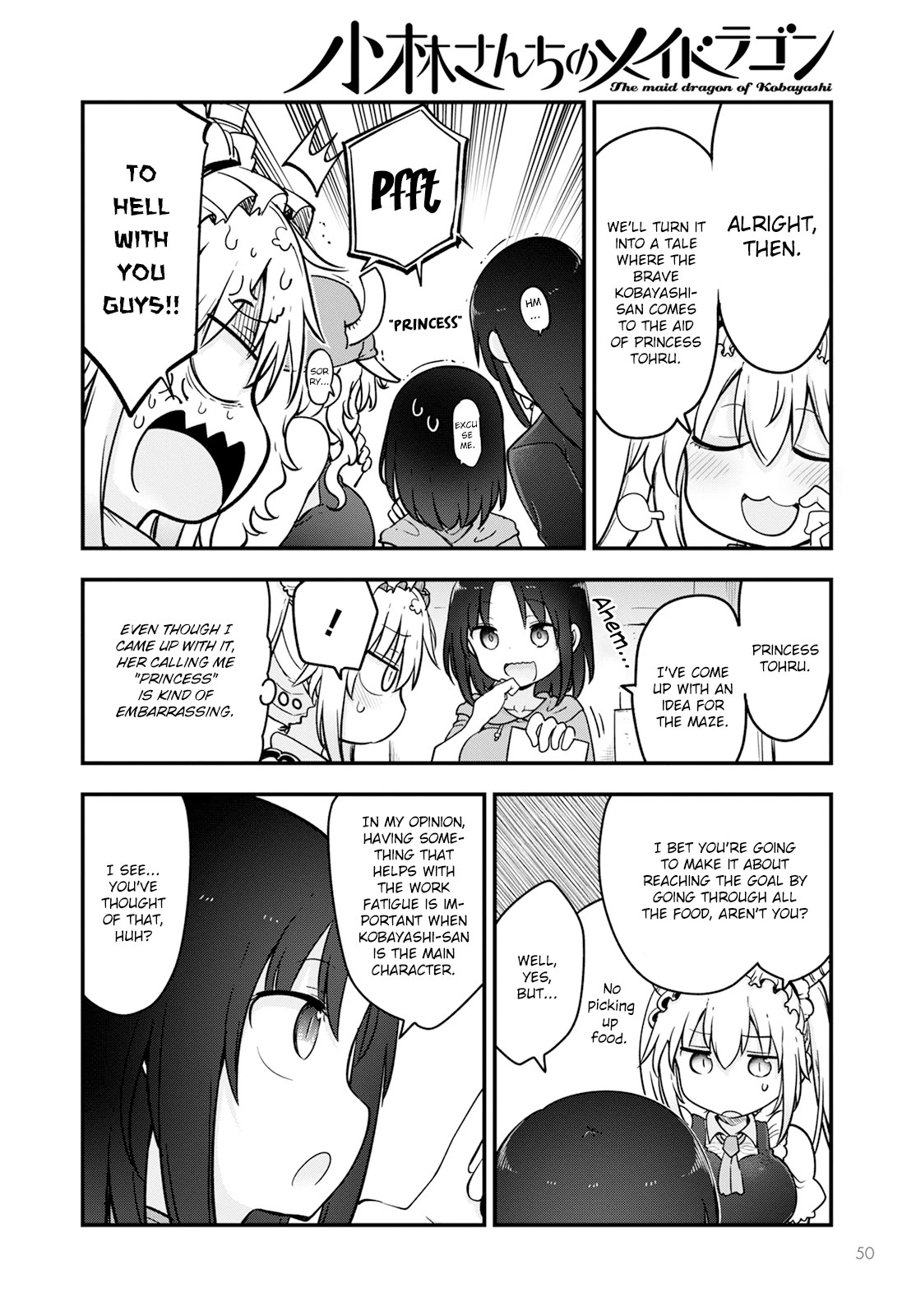 Kobayashi-san Chi no Maid Dragon Chapter 136 - Page 8