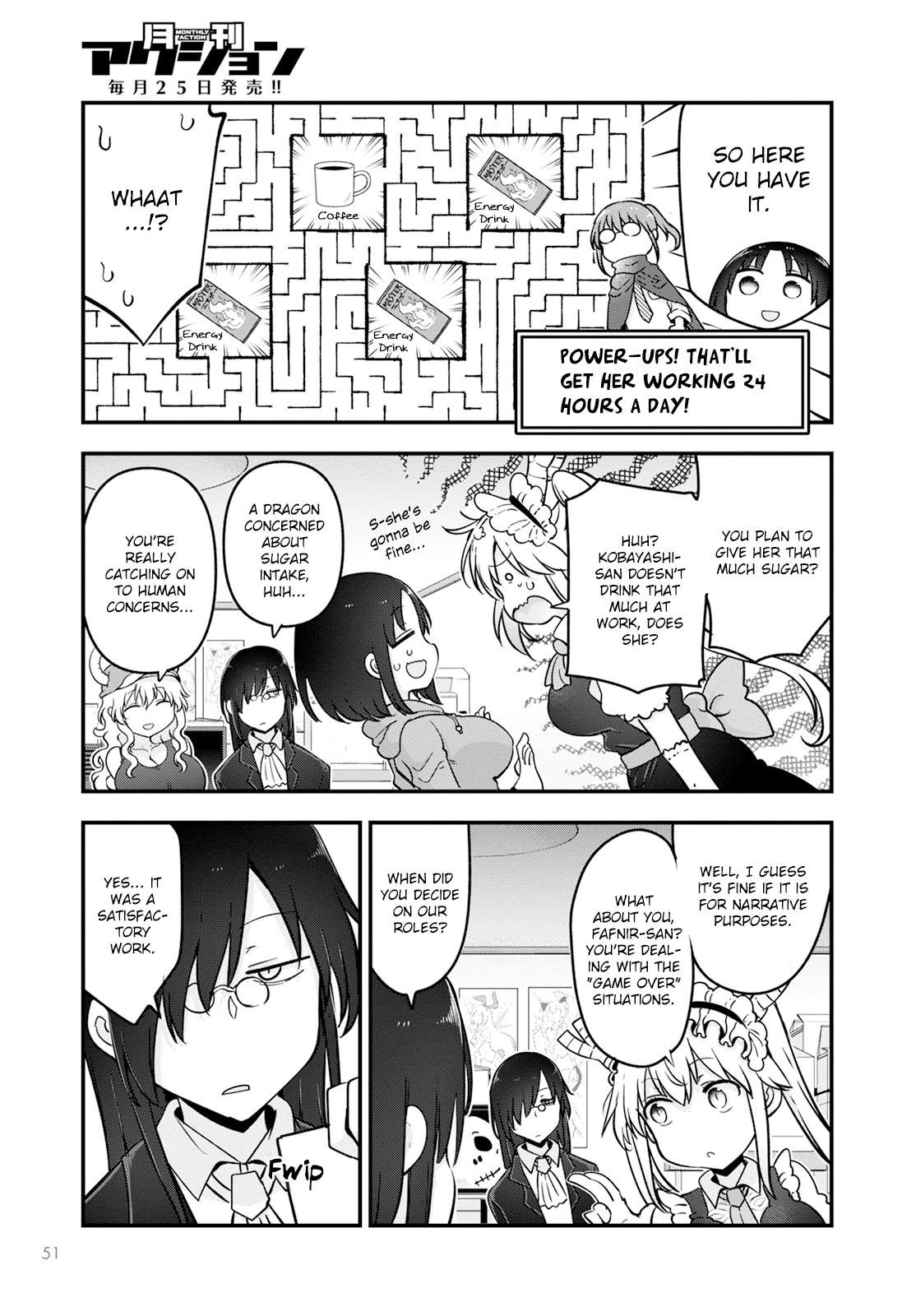 Kobayashi-san Chi no Maid Dragon Chapter 136 - Page 9