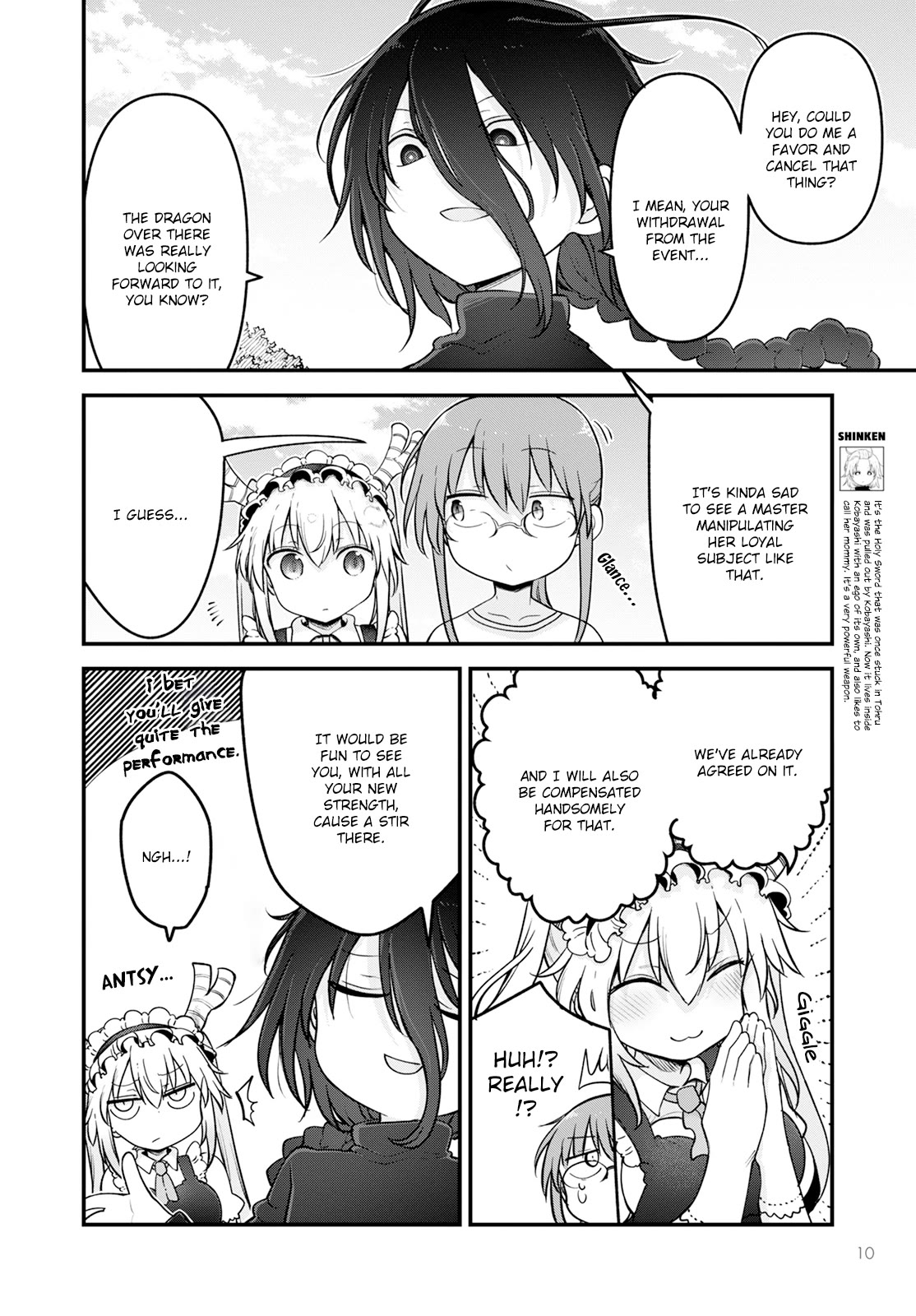 Kobayashi-san Chi no Maid Dragon Chapter 141 - Page 4