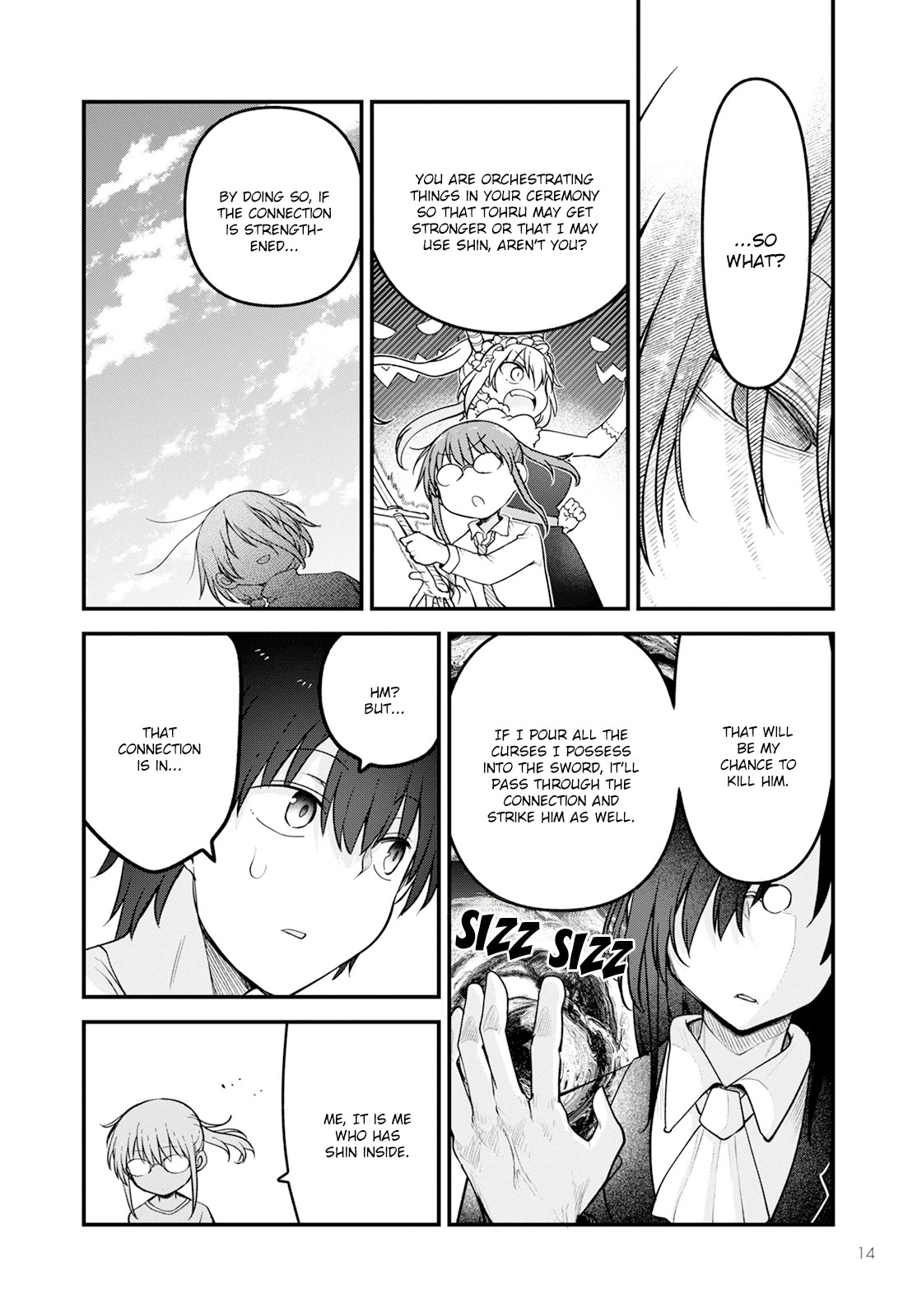 Kobayashi-san Chi no Maid Dragon Chapter 141 - Page 8