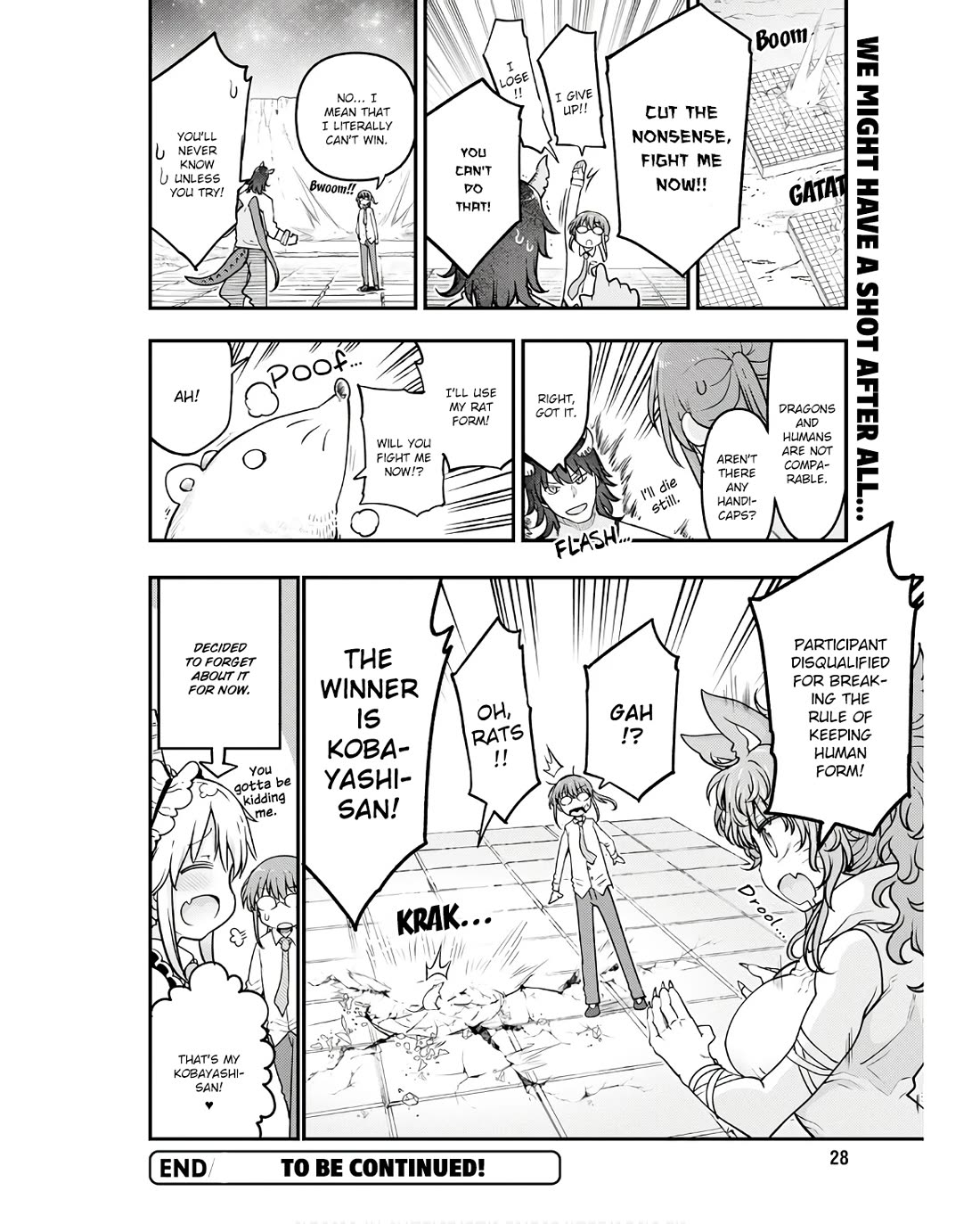 Kobayashi-san Chi no Maid Dragon Chapter 142 - Page 14