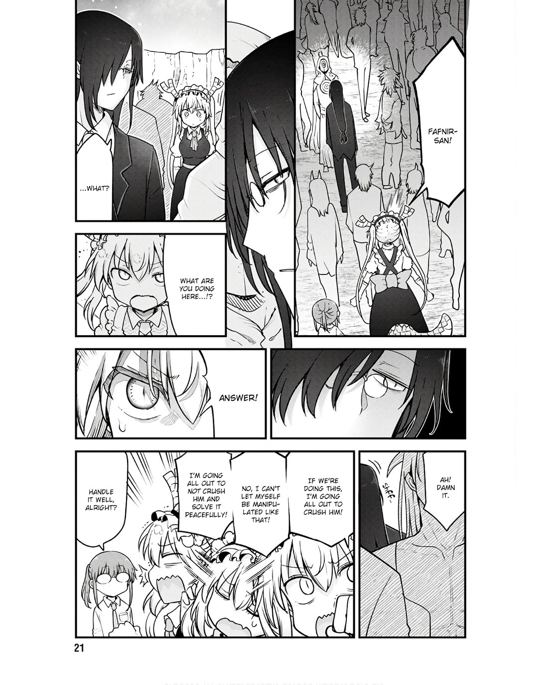 Kobayashi-san Chi no Maid Dragon Chapter 142 - Page 7