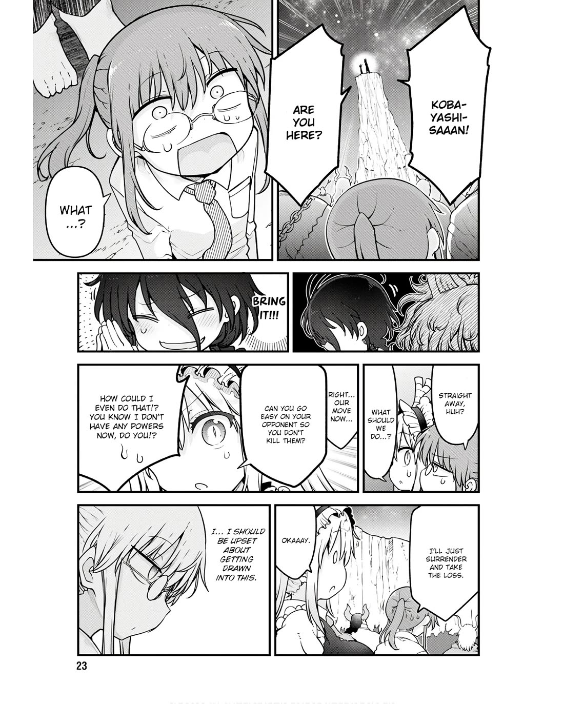 Kobayashi-san Chi no Maid Dragon Chapter 142 - Page 9