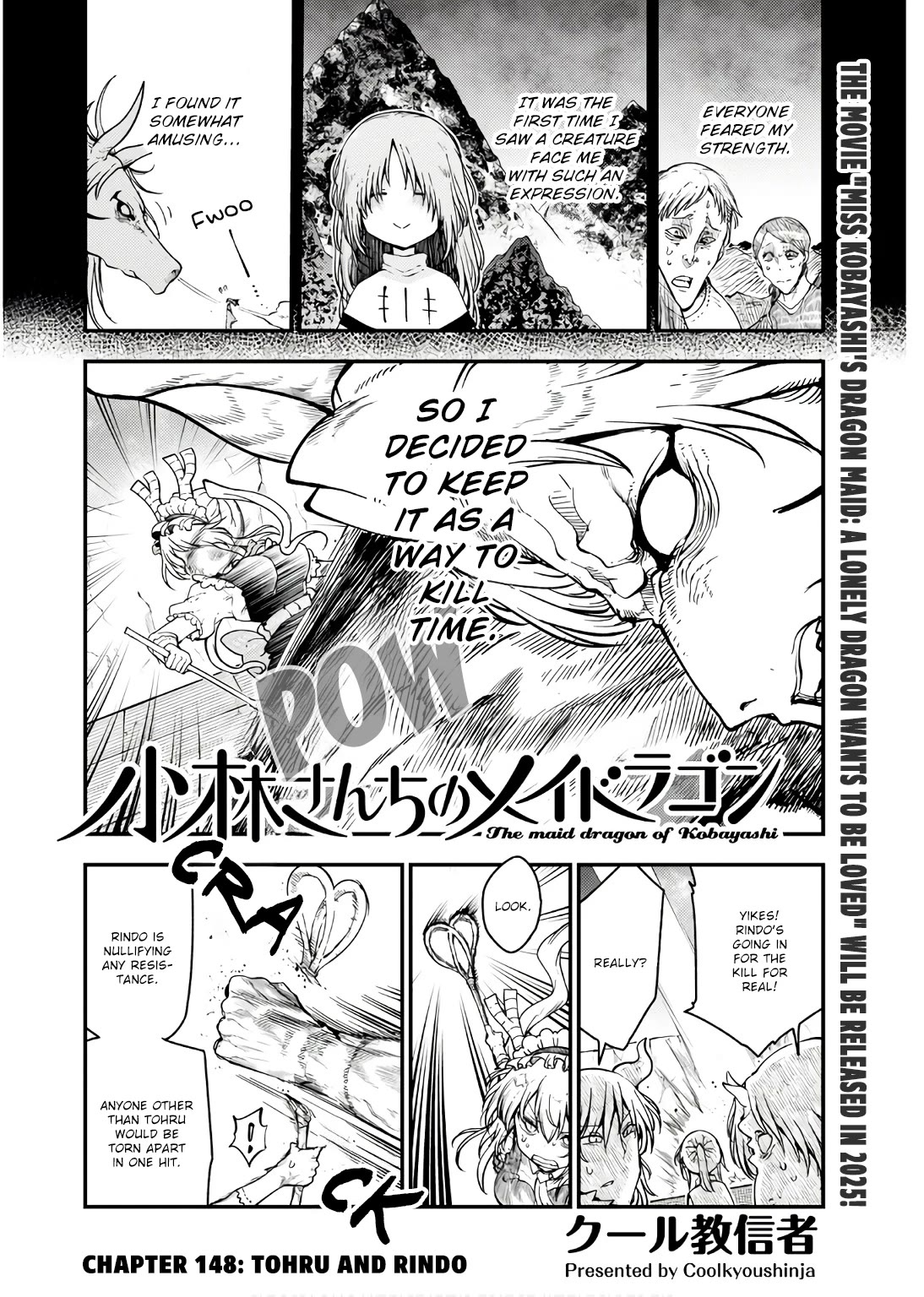 Kobayashi-san Chi no Maid Dragon Chapter 148 - Page 2