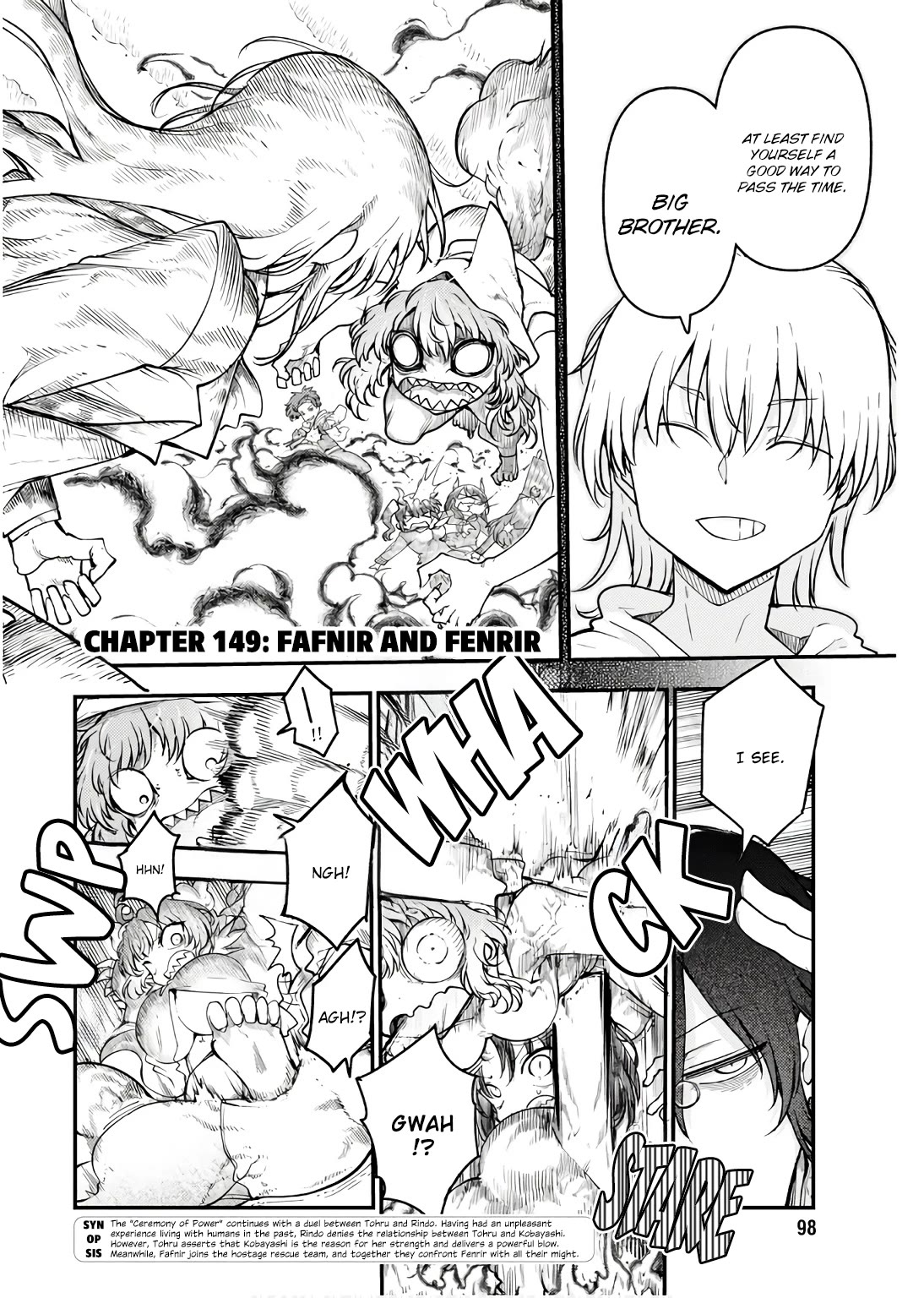Kobayashi-san Chi no Maid Dragon Chapter 149 - Page 2