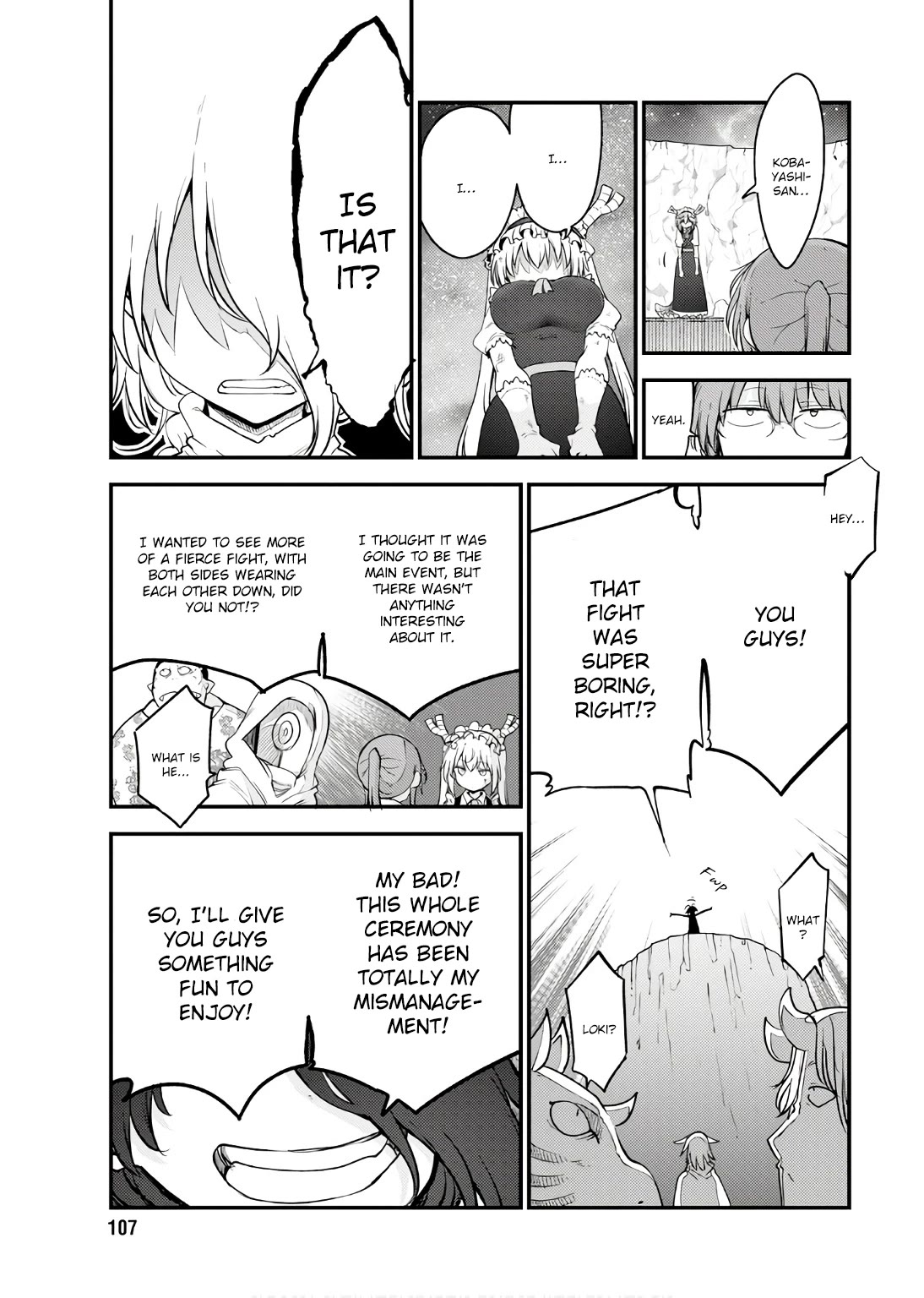 Kobayashi-san Chi no Maid Dragon Chapter 149 - Page 11