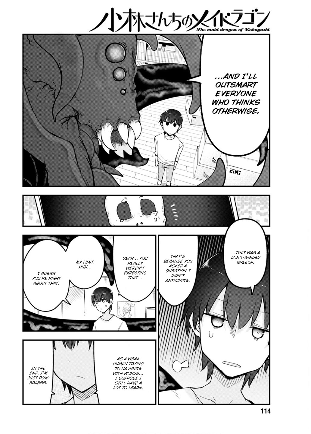 Kobayashi-san Chi no Maid Dragon Chapter 152 - Page 8