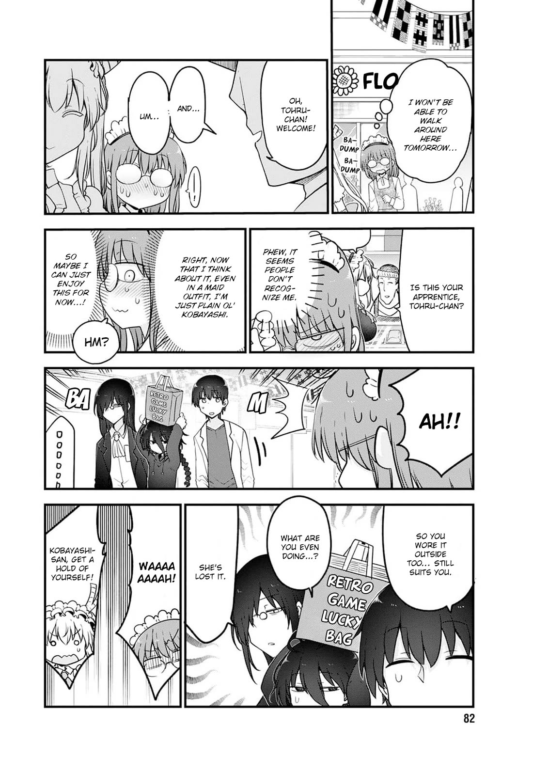 Kobayashi-san Chi no Maid Dragon Chapter 153 - Page 12