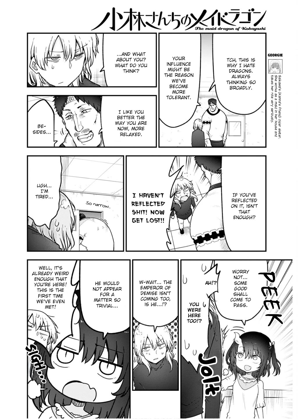 Kobayashi-san Chi no Maid Dragon Chapter 157 - Page 8