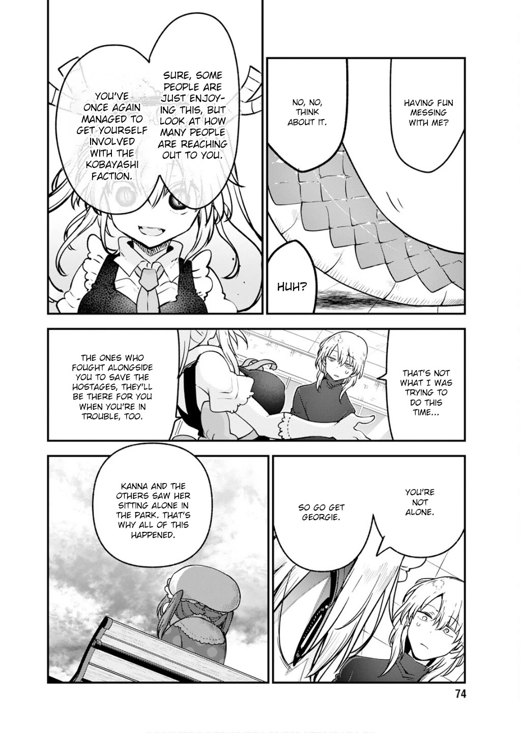 Kobayashi-san Chi no Maid Dragon Chapter 157 - Page 10