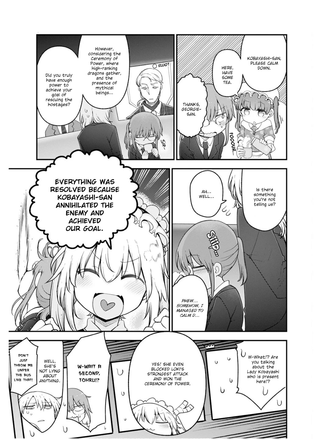 Kobayashi-san Chi no Maid Dragon Chapter 158 - Page 9