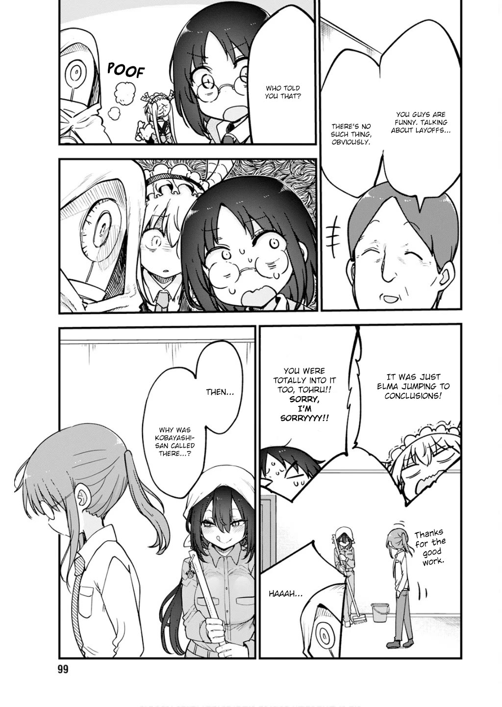 Kobayashi-san Chi no Maid Dragon Chapter 161 - Page 13