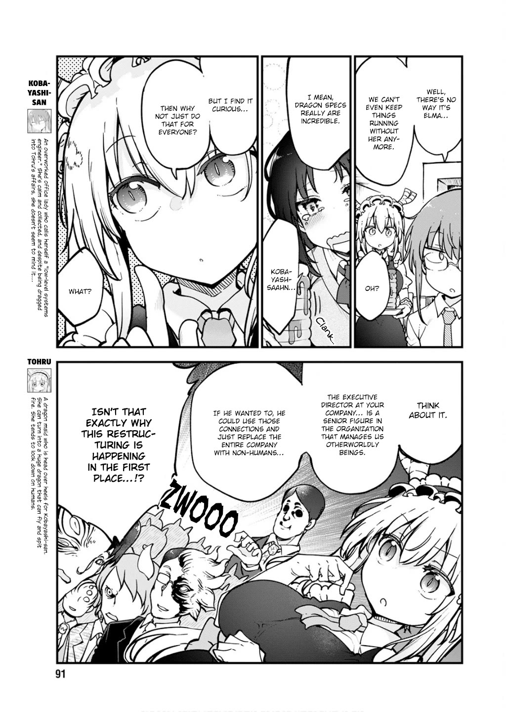 Kobayashi-san Chi no Maid Dragon Chapter 161 - Page 5