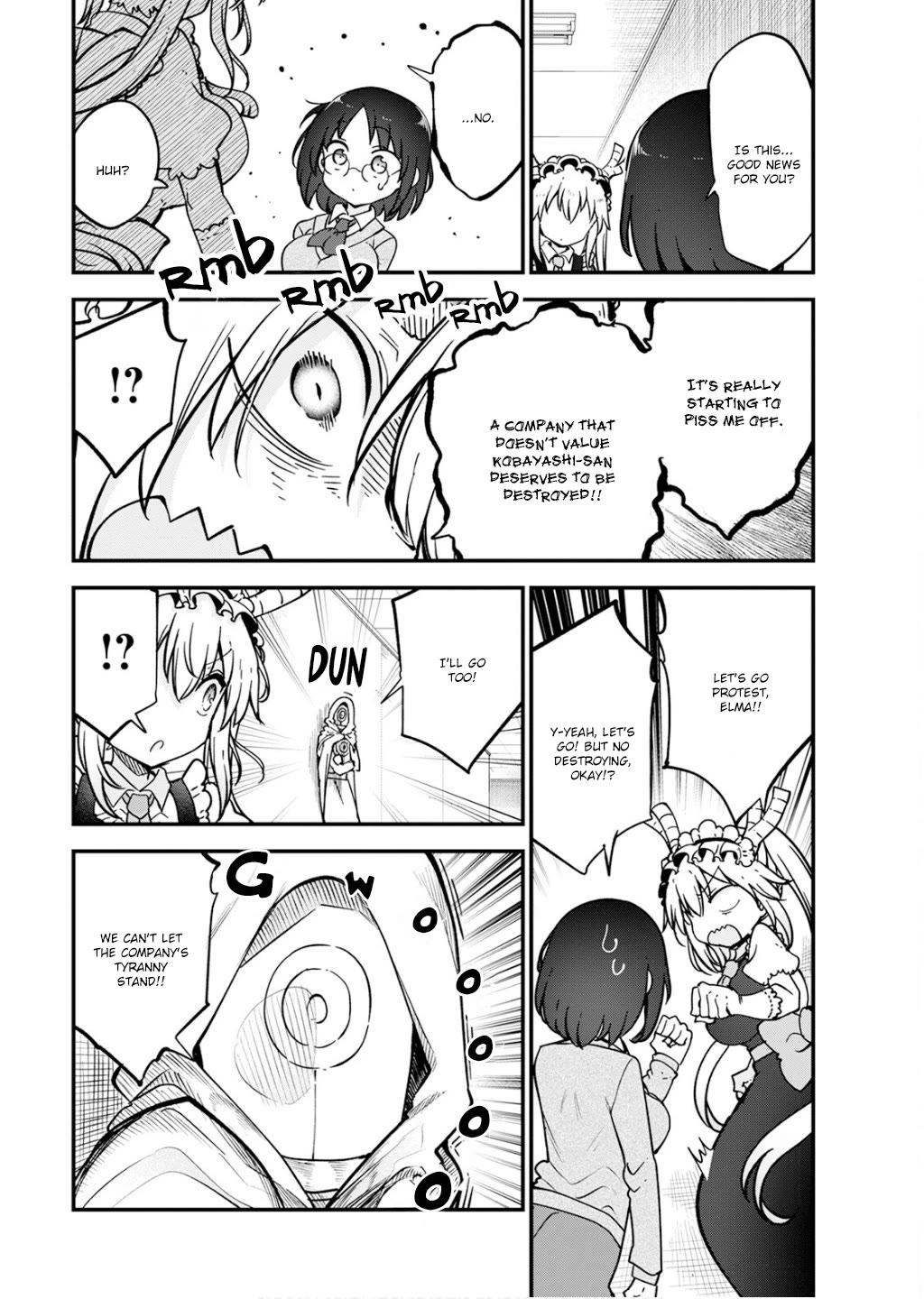 Kobayashi-san Chi no Maid Dragon Chapter 161 - Page 10