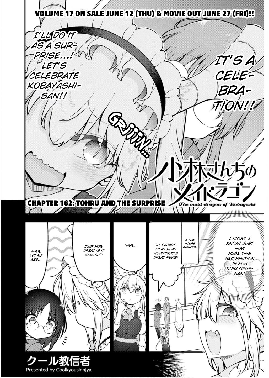 Kobayashi-san Chi no Maid Dragon Chapter 162 - Page 2