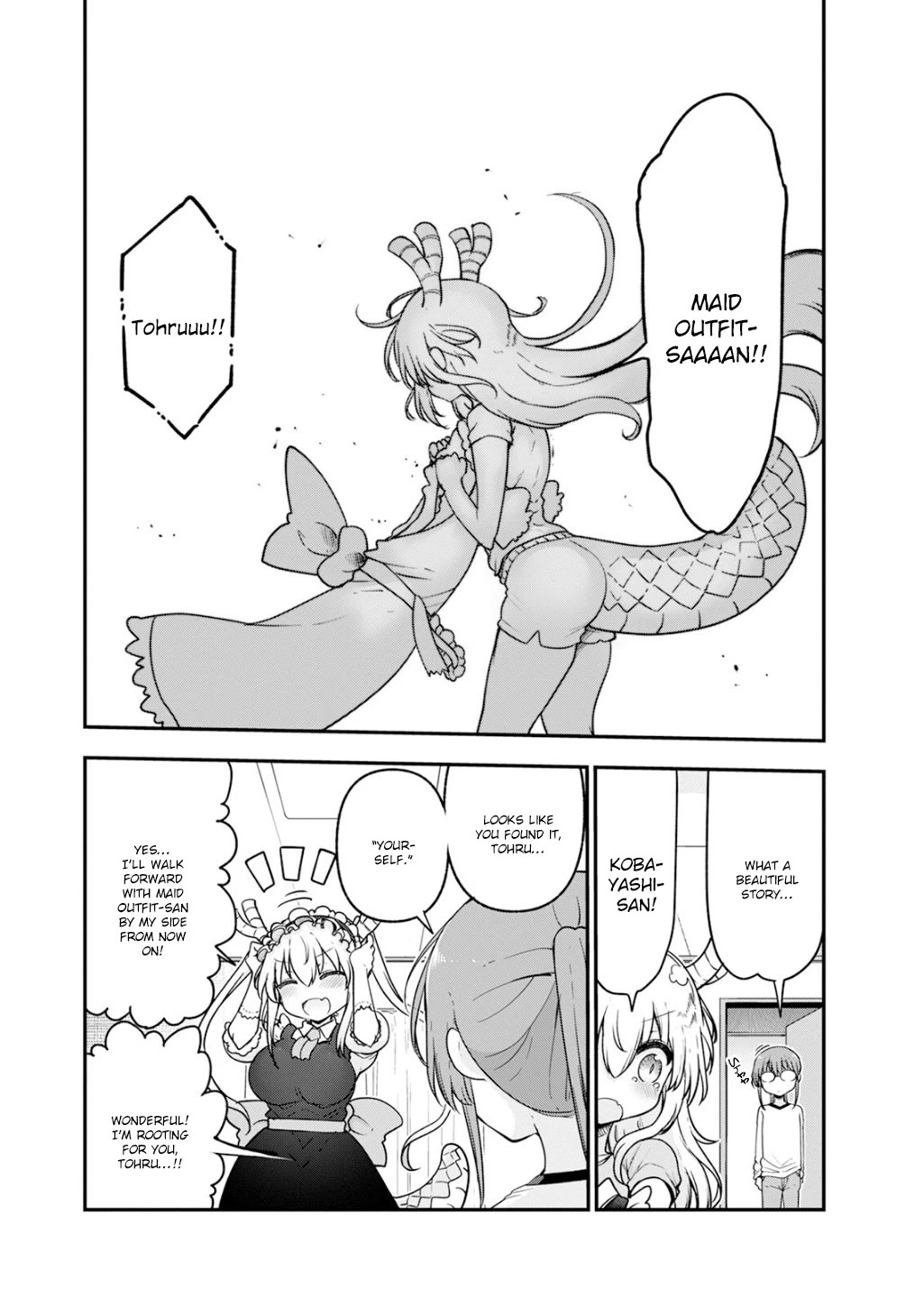 Kobayashi-san Chi no Maid Dragon Chapter 164 - Page 14