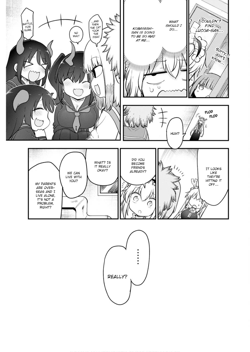 Kobayashi-san Chi no Maid Dragon Chapter 165 - Page 13