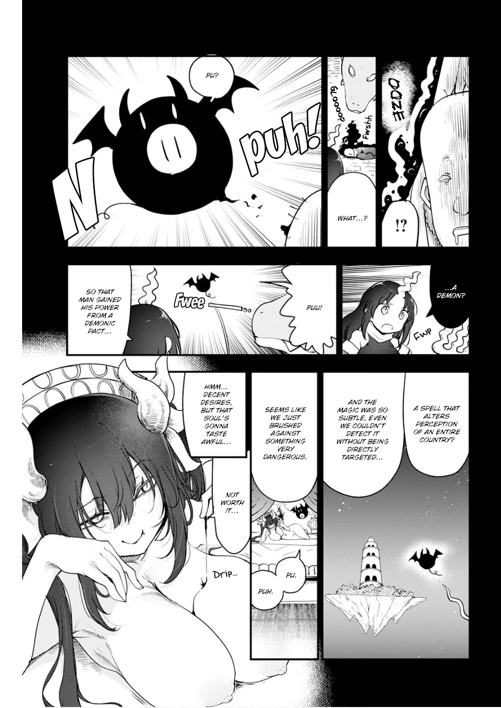 Kobayashi-san Chi no Maid Dragon Chapter 166 - Page 13
