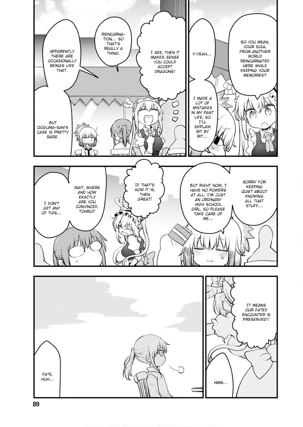 Kobayashi-san Chi no Maid Dragon Chapter 168 - Page 13
