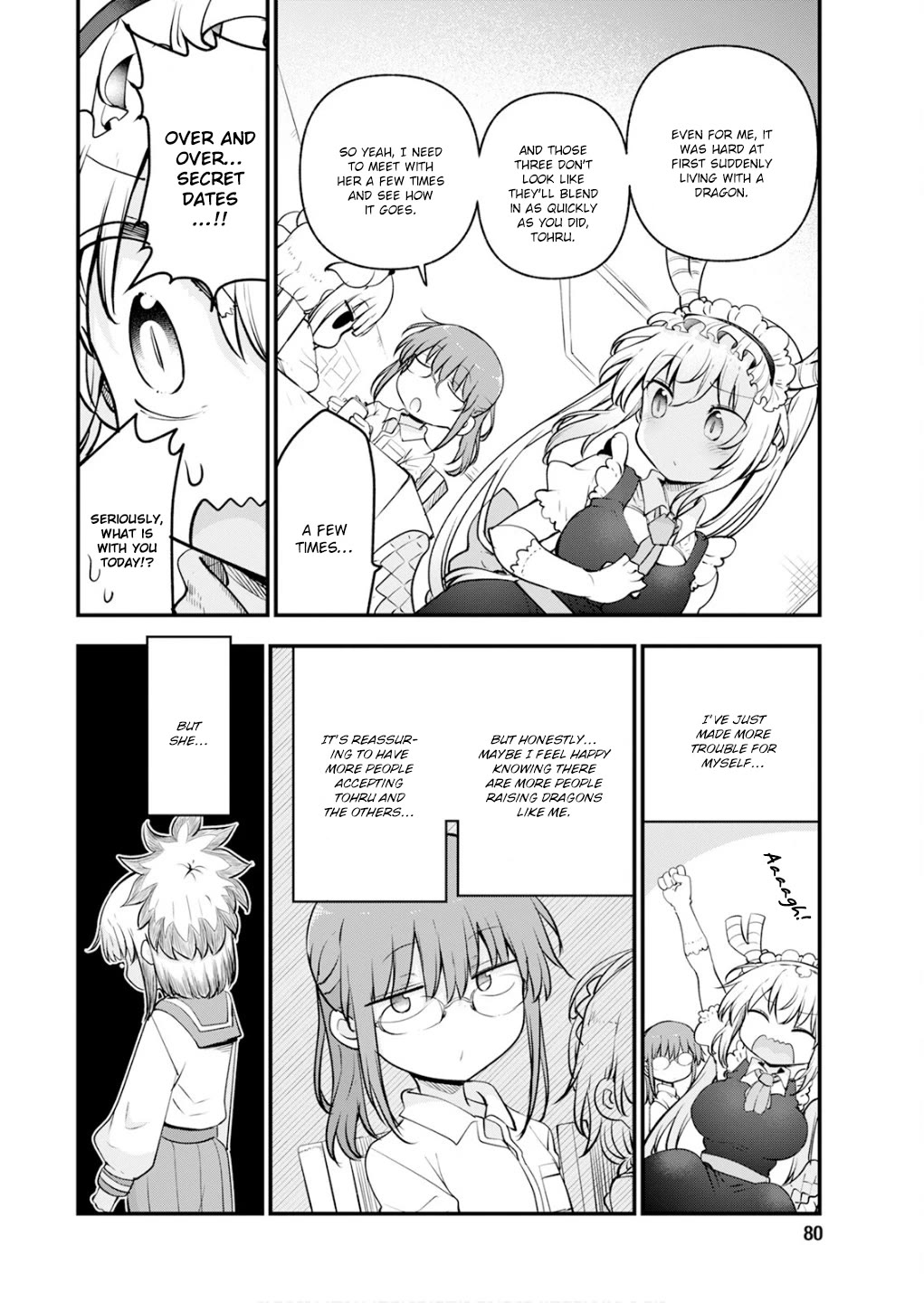 Kobayashi-san Chi no Maid Dragon Chapter 168 - Page 4