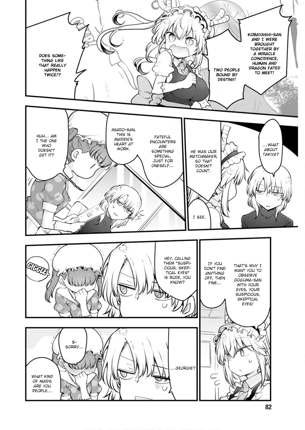 Kobayashi-san Chi no Maid Dragon Chapter 168 - Page 6