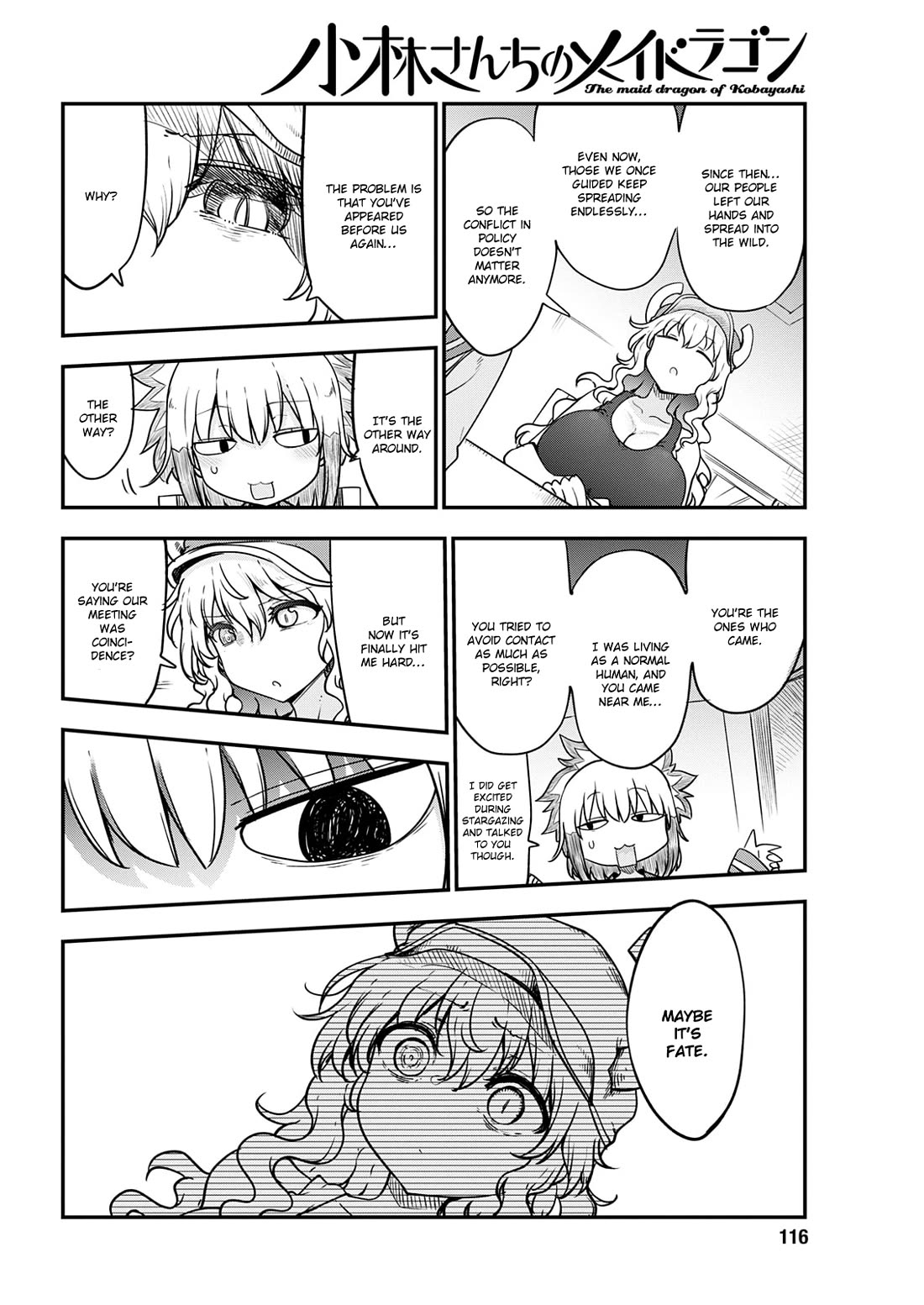 Kobayashi-san Chi no Maid Dragon Chapter 169 - Page 12